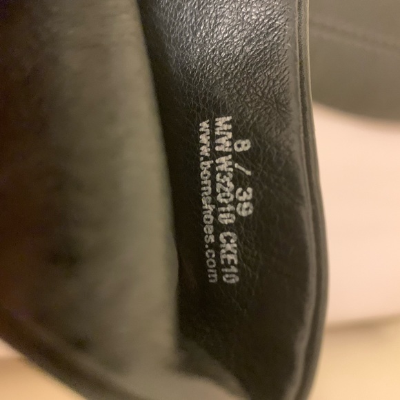 Born black leather boots size 8 Excellent used condition - Picture 9 of 10